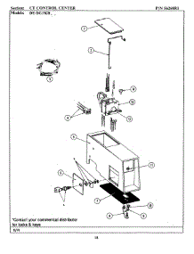 09 - Control Center parts for Maytag Dryer LDE19CT from AppliancePartsPros.com
