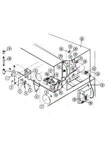 15 - Burner Assembly (Prod. Prior 3 / 1 / 99) parts for Maytag Dryer MDG75PN1AW from AppliancePartsPros.com
