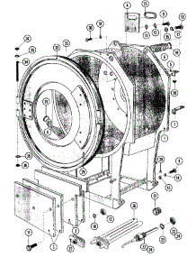 04 - Tub parts for Maytag Washer MFS80PNAVS from AppliancePartsPros.com