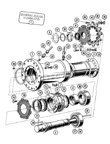 11 - Bearing Assembly parts for Maytag Washer MFX80PNAVS from AppliancePartsPros.com
