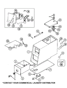 09 - Control Cntr (Serial Suffix Kb & After) parts for Maytag Washer MAT11PDAAW from AppliancePartsPros.com