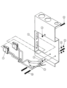 23 - Lint Drawer Switch Assembly (Mlg32pdbwx) parts for Maytag Dryer MLG32PDAWW from AppliancePartsPros.com