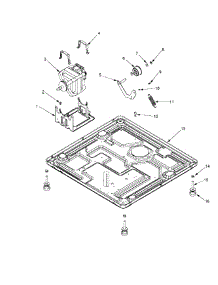 09 - Base parts for Maytag Dryer MLE23PDHZW from AppliancePartsPros.com