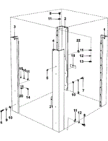 02 - Base Uprights parts for Maytag Washer MFS80PNDVS from AppliancePartsPros.com