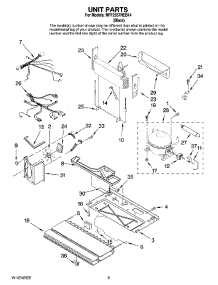 06 - Unit Parts parts for Maytag Refrigerator MFF2557HEB14 from AppliancePartsPros.com