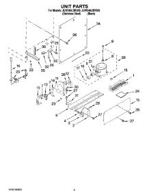 04 - Unit Parts parts for Maytag Wine Cooler JUW248LBRB00 from AppliancePartsPros.com