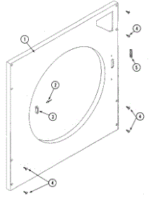 04 - Lower Front Panel Assembly parts for Maytag Dryer MLG32PDBWA from AppliancePartsPros.com