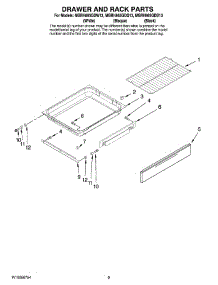 06 - Drawer And Rack Parts, Optional Parts (Not Included) parts for Maytag Range MGRH865QDW13 from AppliancePartsPros.com