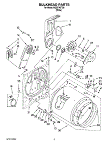 03 - Bulkhead Parts, Optional Parts (Not Included) parts for Maytag Dryer MED5740TQ0 from AppliancePartsPros.com