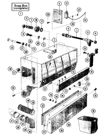 10 - Soap Box parts for Maytag Washer MFS50PNAVS from AppliancePartsPros.com