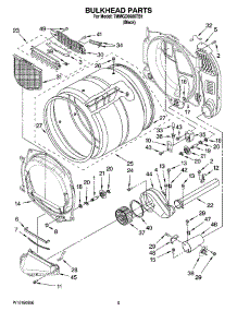 03 - Bulkhead Parts parts for Maytag Dryer 7MMGD0600TB1 from AppliancePartsPros.com