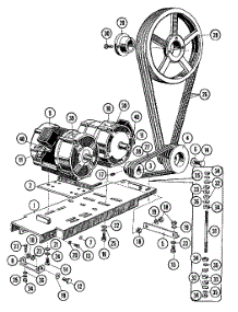 13 - Motor & Pulley parts for Maytag Washer MFX80PNAVS from AppliancePartsPros.com