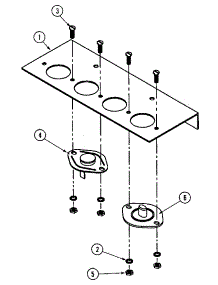 24 - Temp. Sensor Bracket Assy. (Mlg32pdbwx) parts for Maytag Dryer MLG32PDAWW from AppliancePartsPros.com