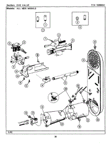07 - Gas Valve parts for Maytag Dryer MDG27PCABW from AppliancePartsPros.com