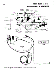 14 - Burner Assembly & Components parts for Maytag Dryer DG32CT from AppliancePartsPros.com