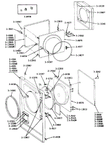04 - Front Panel\Door Assy. parts for Maytag Dryer LDG19CD from AppliancePartsPros.com