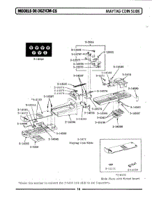 05 - Maytag Coin Slide parts for Maytag Dryer LDE21CS from AppliancePartsPros.com
