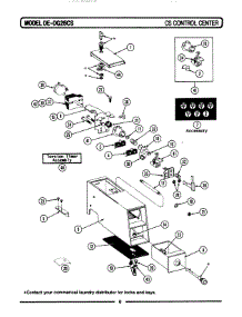 02 - Control Center parts for Maytag Dryer LDE26CS from AppliancePartsPros.com