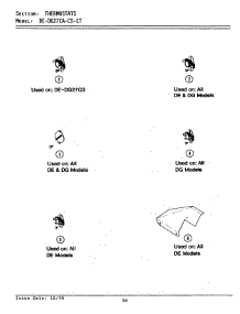 07 - Thermostats parts for Maytag Dryer GDG27CA from AppliancePartsPros.com