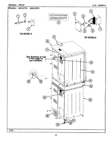 02 - Rear parts for Maytag Dryer MDG27PCAAL from AppliancePartsPros.com
