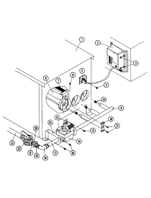 12 - Dsi Burner Assembly parts for Maytag Dryer MDG100PN1L from AppliancePartsPros.com