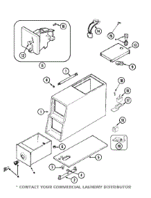 02 - Control Center parts for Maytag Washer MAH21PDAWQ from AppliancePartsPros.com