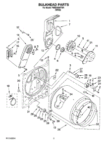 03 - Bulkhead Parts, Optional Parts (Not Included) parts for Maytag Dryer YMED5820TW1 from AppliancePartsPros.com