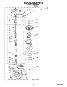 08 - Gearcase Parts, Optional Parts (Not Included) parts for Maytag Washer NTW4500VQ1 from AppliancePartsPros.com