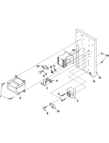 15 - Motor Elect Relay Panel parts for Maytag Dryer MDG30PCCWQ from AppliancePartsPros.com