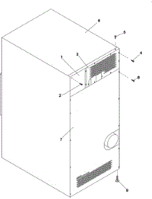 16 - Outer Top / Back Guard parts for Maytag Dryer MDG30PCCWW from AppliancePartsPros.com