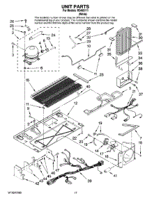 11 - Unit Parts parts for Maytag Refrigerator RS495111 from AppliancePartsPros.com