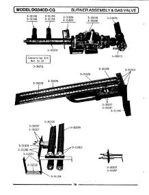 08 - Burner Assembly & Gas Valve parts for Maytag Dryer LDG34CD from AppliancePartsPros.com