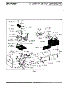 06 - Ca Control Center parts for Maytag Dryer DE18CA from AppliancePartsPros.com