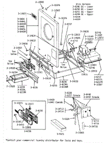 03 - Controls & Upper Dryer Front Panel parts for Maytag Dryer GDG23CD from AppliancePartsPros.com
