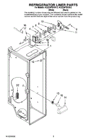 02 - Refrigerator Liner Parts parts for Maytag Refrigerator AC2224PEKB12 from AppliancePartsPros.com