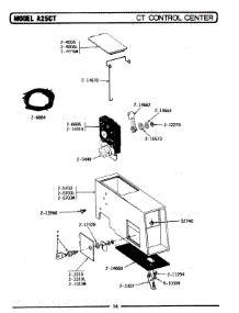 03 - Control Center parts for Maytag Washer LA25CT from AppliancePartsPros.com