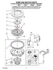 08 - Pump And Motor Parts parts for Maytag Dishwasher ADB1500AWQ0 from AppliancePartsPros.com