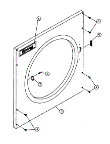 03 - Cabinet - Upper Front Panel parts for Maytag Dryer MDG32PC2AL from AppliancePartsPros.com