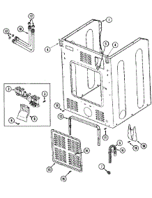04 - Cabinet-Rear parts for Maytag Washer MAH21PDA3W from AppliancePartsPros.com