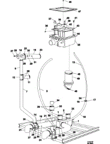 06 - Soap Box, Drain & Hose Assembly parts for Maytag Washer MFR80PDCTS from AppliancePartsPros.com