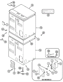 04 - Rear parts for Maytag Dryer MDE13PRACW from AppliancePartsPros.com