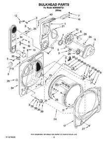 03 - Bulkhead Parts parts for Maytag Dryer MGD6300TQ1 from AppliancePartsPros.com