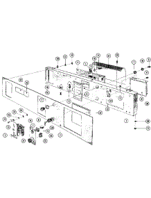 16 - Control Panel (Pc Models Series 11) parts for Maytag Washer MFR50PCAVS from AppliancePartsPros.com