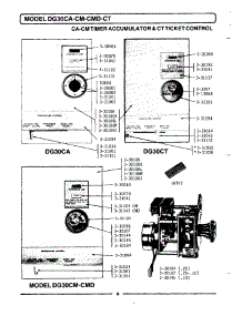 03 - Cmd Timer Accumulator parts for Maytag Dryer DG30CT from AppliancePartsPros.com