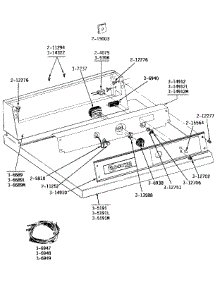 04 - Front View parts for Maytag Dryer GDE24CS from AppliancePartsPros.com