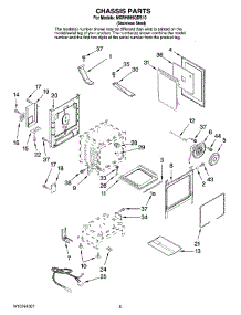 04 - Chassis Parts parts for Maytag Range MGRH865QDS10 from AppliancePartsPros.com