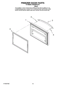 07 - Freezer Door Parts, Optional Parts (Not Included) parts for Maytag Refrigerator G32026PELB12 from AppliancePartsPros.com