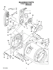 03 - Bulkhead Parts parts for Maytag Dryer 7MMGL6741TW0 from AppliancePartsPros.com