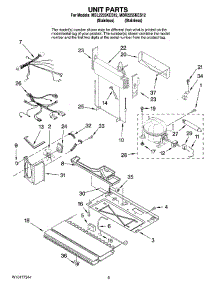 06 - Unit Parts parts for Maytag Refrigerator MBL2255KES12 from AppliancePartsPros.com