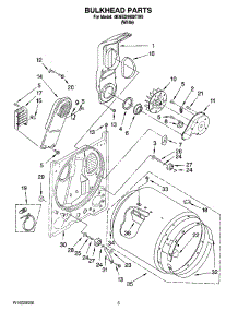 03 - Bulkhead Parts, Optional Parts (Not Included) parts for Maytag Dryer 4KMED5900TW0 from AppliancePartsPros.com